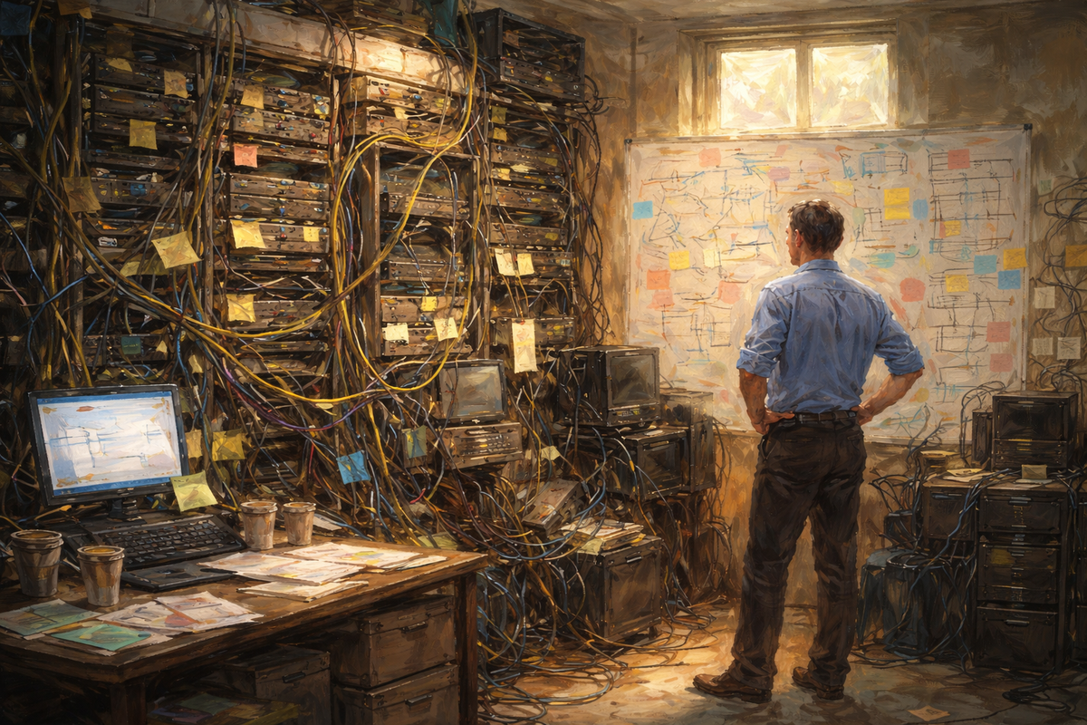 Moative Essay: Enterprise Grade is Dried Spit With A Budget